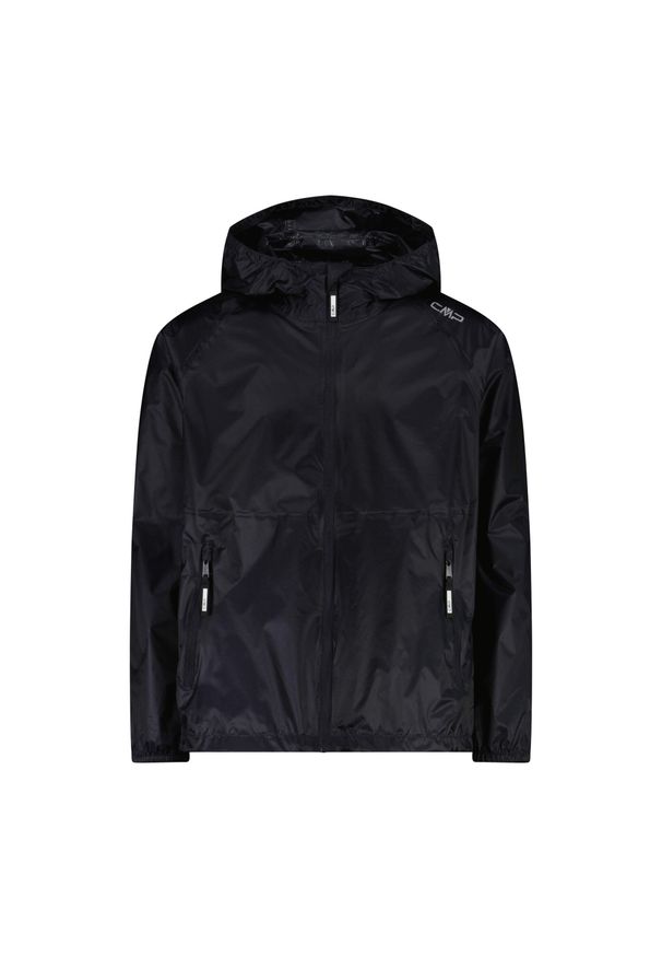 Kurtka dziecięca turystyczna CMP 35X7375. Kolor: czarny. Styl: sportowy. Sport: turystyka piesza
