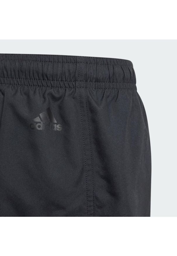 Adidas - Szorty Sportswear Essentials Logo CLX Swim Kids. Kolor: czarny, biały, wielokolorowy. Materiał: materiał