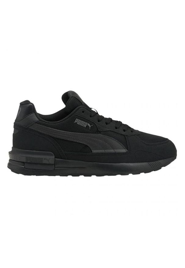 Puma - Męskie Skórzane Buty Sportowe Graviton Pro. Kolor: czarny. Materiał: skóra. Sport: turystyka piesza
