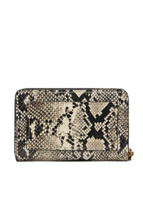 Michael Kors Duży Portfel Damski Bryant 32T5AYTD0L Beżowy. Kolor: beżowy. Materiał: skóra