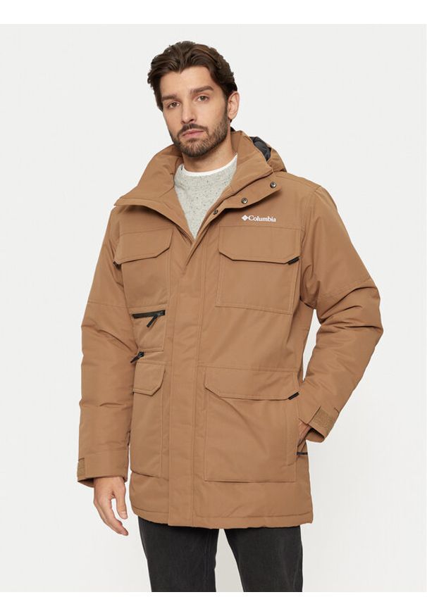 columbia - Columbia Parka Landroamer™ II 2088041 Brązowy Regular Fit. Kolor: brązowy. Materiał: syntetyk