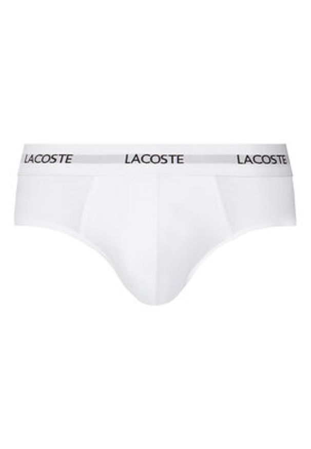 Lacoste Komplet slipów 8H5702 Kolorowy. Materiał: bawełna. Wzór: kolorowy