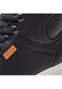 ecco - ECCO Sneakersy Soft 7 Ladies 43002301001 Czarny. Kolor: czarny. Materiał: skóra #6