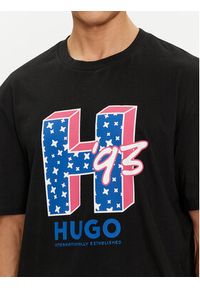 Hugo T-Shirt Nentryle 50513411 Czarny Relaxed Fit. Kolor: czarny. Materiał: bawełna #4