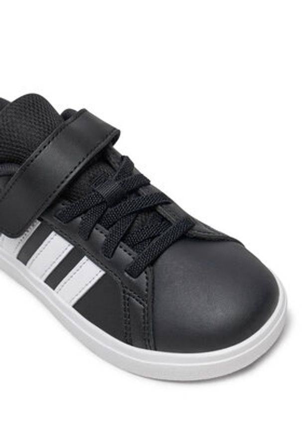 Adidas - adidas Sneakersy Grand Court 2.0 IE5995 Czarny. Kolor: czarny. Materiał: skóra