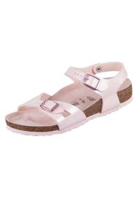 Buty do chodzenia dla dzieci Birkenstock 1027338. Kolor: różowy, wielokolorowy. Materiał: syntetyk, materiał