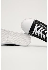Calvin Klein Jeans Tenisówki YM0YM00014BDS męskie kolor czarny. Nosek buta: okrągły. Zapięcie: sznurówki. Kolor: czarny. Materiał: guma #2