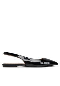 Love Moschino - Baleriny LOVE MOSCHINO. Kolor: czarny #1