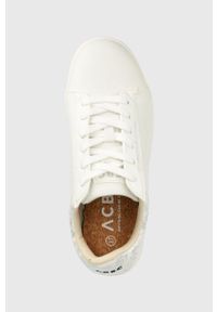 ACBC tenisówki kolor biały. Nosek buta: okrągły. Zapięcie: sznurówki. Kolor: biały. Materiał: materiał, guma. Obcas: na platformie