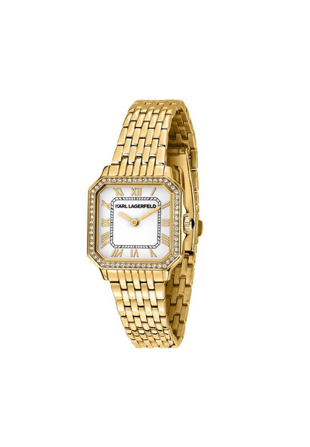 Karl Lagerfeld - KARL LAGERFELD Zegarek R0553110501 Złoty. Kolor: złoty