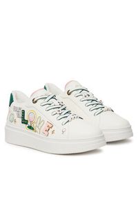 Aldo Sneakersy Foremore 14055465 Biały. Kolor: biały. Materiał: skóra
