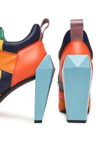 United Nude Półbuty Gem Sneaker Hi 1096392116 Pomarańczowy. Kolor: pomarańczowy. Materiał: skóra