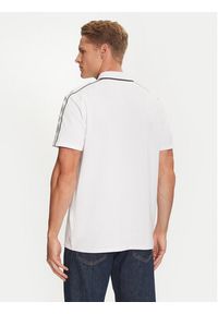 Guess Polo M4YP40 KARS0 Biały Regular Fit. Typ kołnierza: polo. Kolor: biały. Materiał: bawełna, syntetyk #5