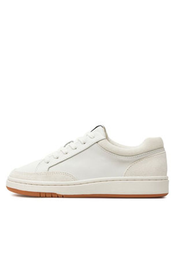 Lauren Ralph Lauren Sneakersy Hailey 802891469001 Biały. Kolor: biały. Materiał: skóra