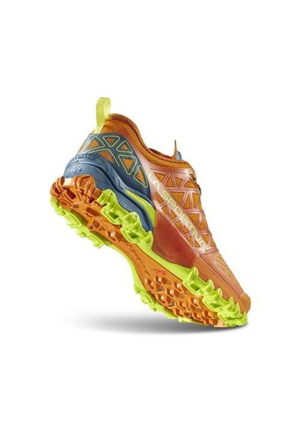 LA SPORTIVA - Buty do biegania męskie La Sportiva La Bushido Ii. Zapięcie: sznurówki. Kolor: pomarańczowy. Materiał: syntetyk, tkanina, materiał. Szerokość cholewki: normalna