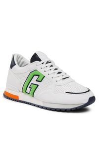 GAP - Gap Sneakersy New York II Ctr M GAF002F5SMWBLBGP Biały. Kolor: biały. Materiał: skóra #4