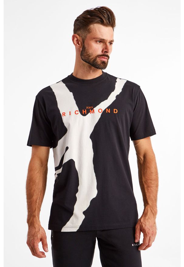 John Richmond - T-SHIRT BIGUMIA JOHN RICHMOND. Materiał: bawełna. Wzór: nadruk