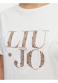 Liu Jo T-Shirt WA6489 JS923 Biały Regular Fit. Kolor: biały. Materiał: bawełna #2