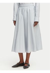 MAX&Co. Spódnica midi Gonna 2616101084200 Niebieski jasny Regular Fit. Kolor: niebieski. Materiał: syntetyk #1