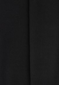 Renee - Czarne Spodnie Dzwony z Wiskozą i Bawełną z Gumką w Pasie High Waist Lertidra. Okazja: na co dzień. Stan: podwyższony. Kolor: czarny. Materiał: wiskoza, bawełna. Styl: casual, elegancki, retro #4