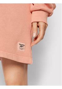 Reebok Sukienka dzianinowa Natural Dye Crew GR0399 Różowy Oversize. Kolor: różowy. Materiał: bawełna, dzianina. Typ sukienki: oversize #3