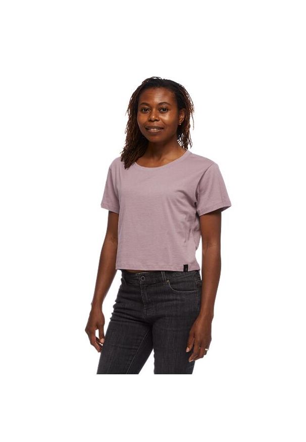 Koszulka turystyczna damska Black Diamond Pivot T-shirt. Kolor: różowy