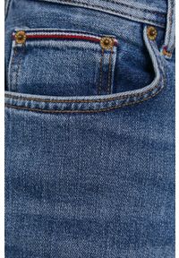 TOMMY HILFIGER - Tommy Hilfiger Szorty jeansowe męskie. Okazja: na co dzień. Kolor: niebieski. Materiał: jeans. Wzór: gładki. Styl: casual #3