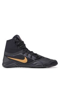Nike Buty bokserskie Hypersweep 717175 001 Czarny. Kolor: czarny. Materiał: materiał #1
