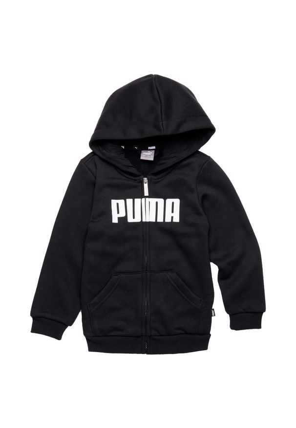 Bluza Sportowa Chłopięca Puma ESS. Kolor: czarny. Styl: sportowy