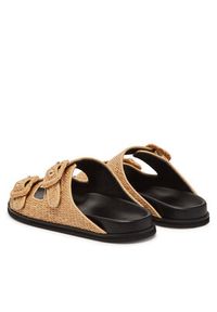 BOSS Klapki Freyah Slide 50542333 Beżowy. Kolor: beżowy. Materiał: syntetyk #6