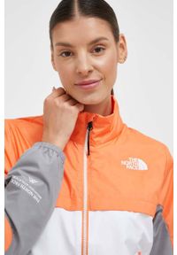 The North Face wiatrówka Mountain Athletics kolor pomarańczowy. Kolor: pomarańczowy. Materiał: materiał #6