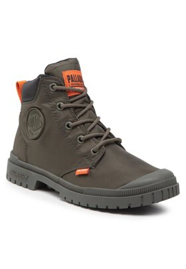Palladium Trapery Pampa Sp20 Cuff Wp+ 76835-325-M Khaki. Kolor: brązowy. Materiał: materiał