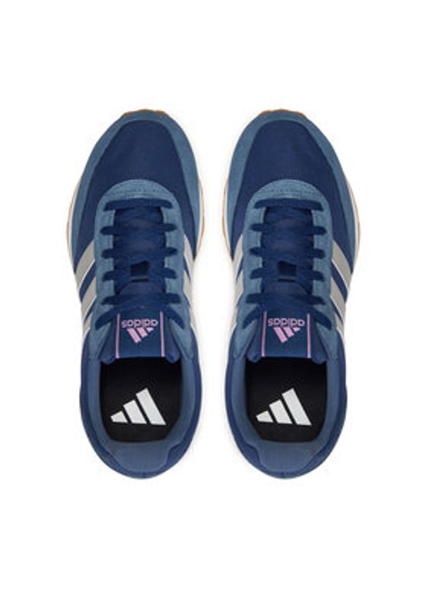 Adidas - adidas Sneakersy Run 60S 3.0 IE3809 Granatowy. Kolor: niebieski. Materiał: materiał. Sport: bieganie