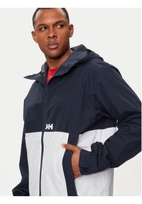 Helly Hansen Kurtka przeciwdeszczowa Rig Rain Jacket 54096 Granatowy Regular Fit. Kolor: niebieski. Materiał: syntetyk #2