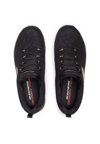 skechers - Skechers Sneakersy Leopard Spot 149037/BKRG Czarny. Kolor: czarny. Materiał: materiał #3