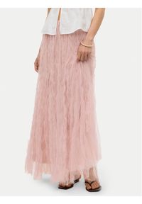 Vero Moda Spódnica tiulowa Caralia 10341582 Różowy Regular Fit. Kolor: różowy. Materiał: syntetyk #1
