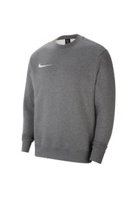 Bluza sportowa męska Nike Park 20 Crew Fleece. Kolor: szary, wielokolorowy, biały. Materiał: poliester, bawełna. Sport: fitness #1