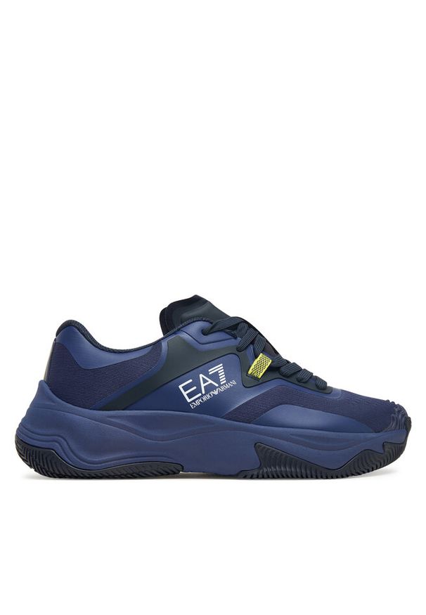 Sneakersy EA7 Emporio Armani. Kolor: niebieski