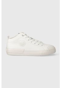 Pepe Jeans sneakersy skórzane INDUSTRY REC M kolor biały PMS30994. Nosek buta: okrągły. Kolor: biały. Materiał: skóra #1