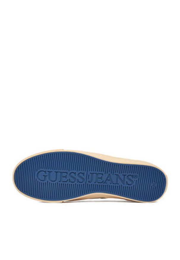 Guess Jeans Tenisówki CWBEO-ROCKFORD-01 WE Szary. Kolor: szary. Materiał: materiał