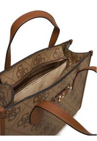 Guess Torebka HWOS86 54220 Brązowy. Kolor: brązowy. Materiał: skórzane