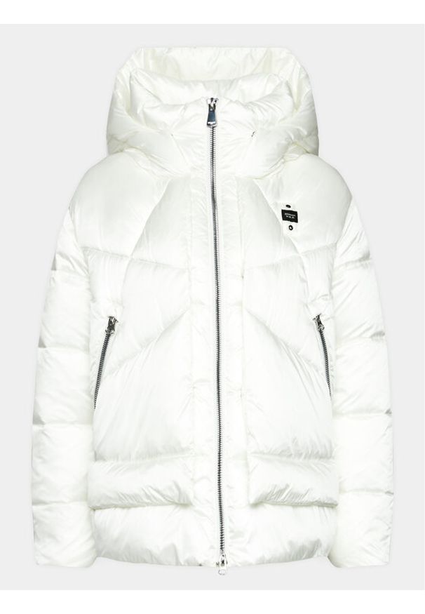 Blauer Kurtka puchowa 23WBLDC02037 Biały Regular Fit. Kolor: biały. Materiał: syntetyk, puch