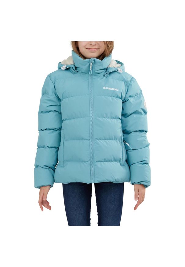 FUNDANGO - Kurtka uliczna dla dzieci Fundango Amber .. Kolor: niebieski. Sezon: zima. Sport: narciarstwo