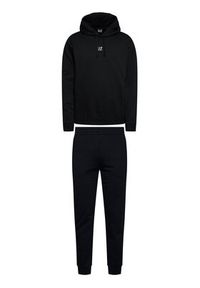 EA7 Emporio Armani Dres 8NPV81 PJ05Z 1200 Czarny Regular Fit. Kolor: czarny. Materiał: bawełna, dresówka #8