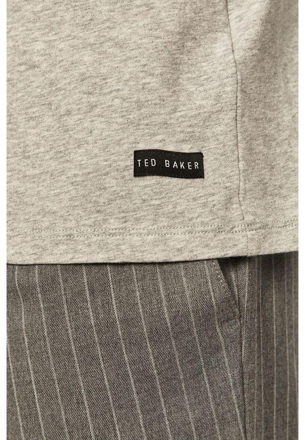 Ted Baker - T-shirt (3-pack). Okazja: na co dzień. Materiał: dzianina. Wzór: gładki. Styl: casual