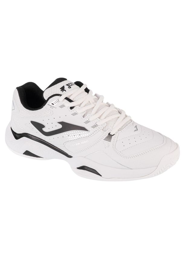 Joma - Buty do tenisa męskie, Master 1000 Men 24 TM100S. Kolor: czarny, biały, wielokolorowy. Materiał: syntetyk, materiał. Szerokość cholewki: normalna. Sport: tenis