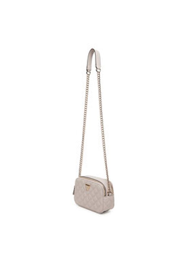 Guess Torebka Giully II HWQG96 73140 Beżowy. Kolor: beżowy. Materiał: skórzane