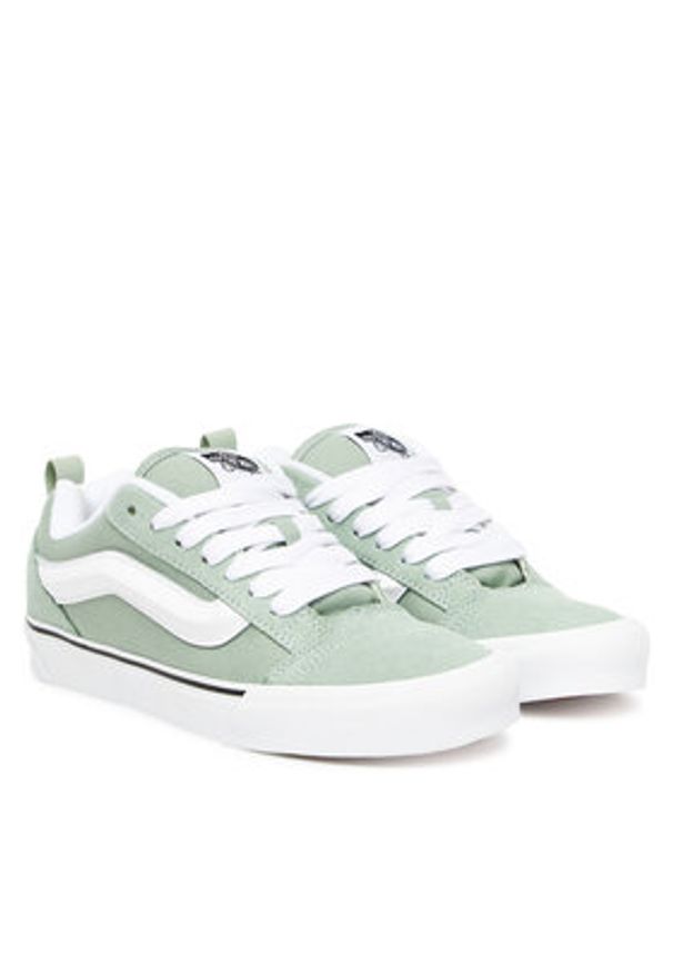 Vans Tenisówki Knu Skool VN000D6ZEMW1 Zielony. Kolor: zielony. Materiał: skóra, zamsz