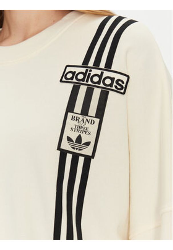 Adidas - adidas Bluza Adibreak JD0084 Écru Regular Fit. Materiał: bawełna