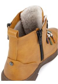 Mustang Trzewiki 1436-601 Żółty. Kolor: żółty. Materiał: materiał #6